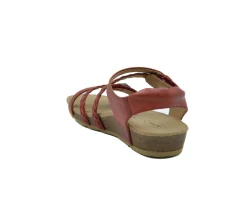 AETREX Jillian Braided Quarter Strap Sandal