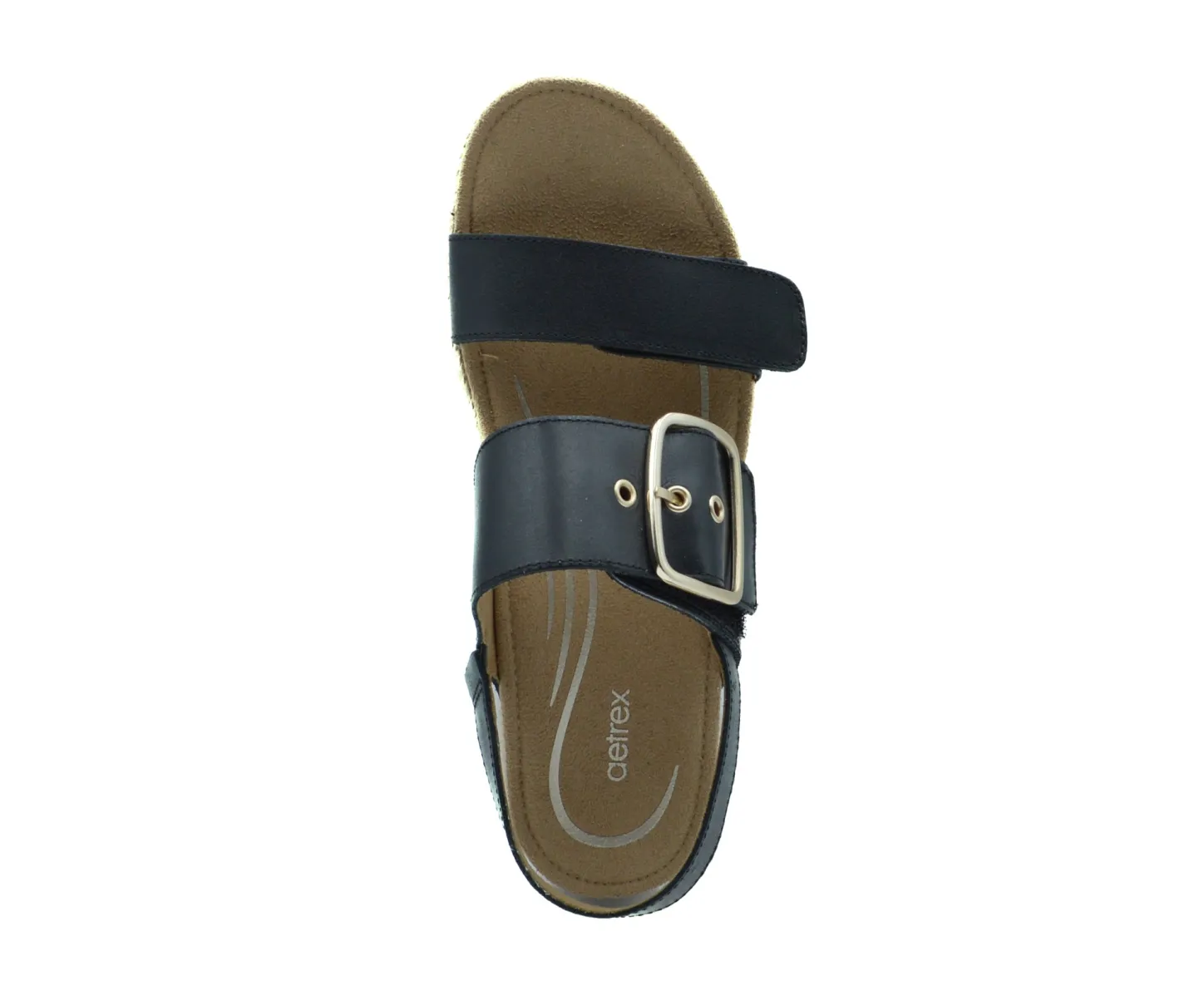 AETREX Vania Arch Support Platform Sandal