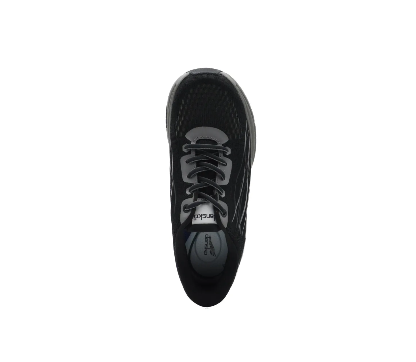 DANSKO Paisley Black/Black Suede