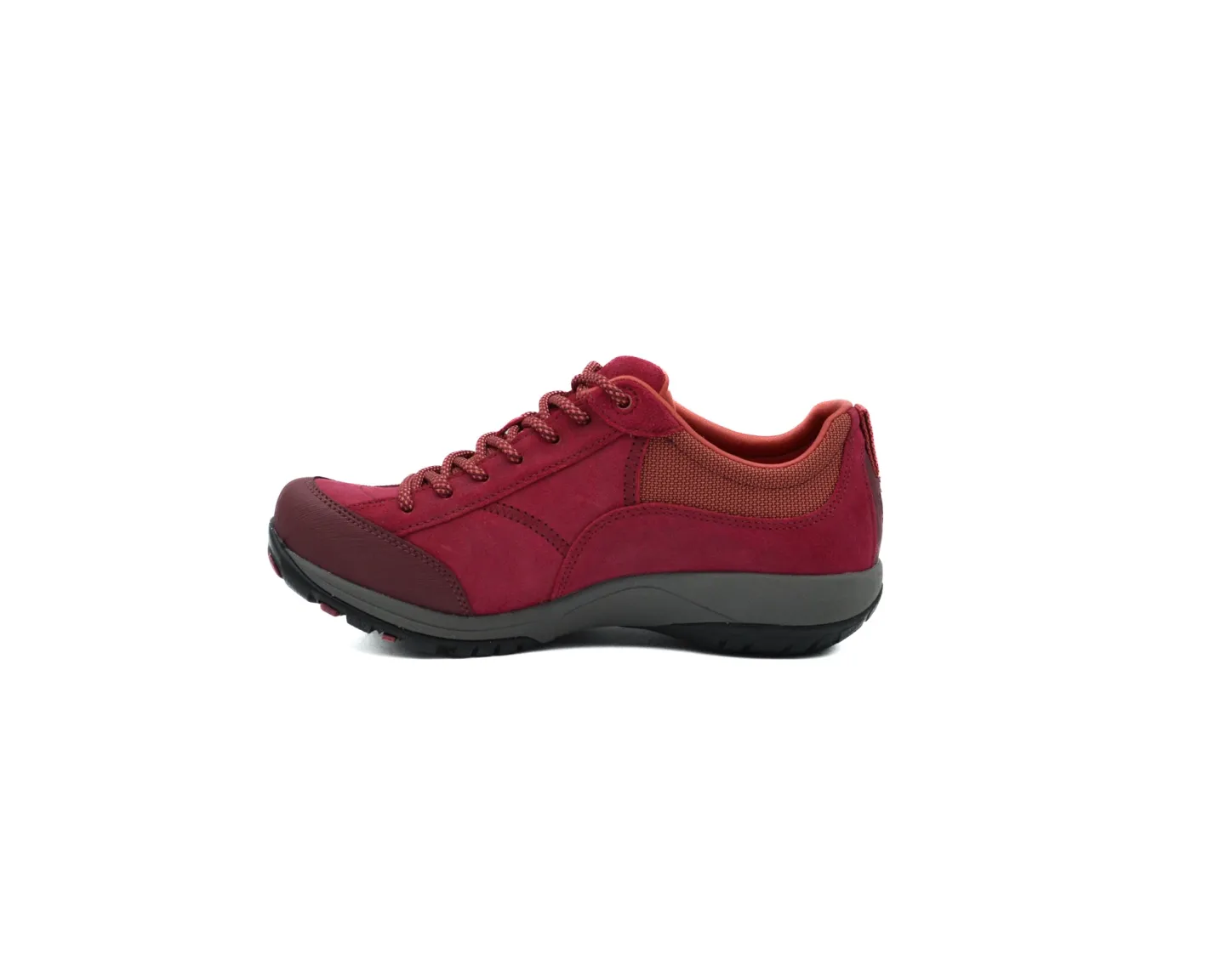 Dansko Paisley Red Burnished Suede